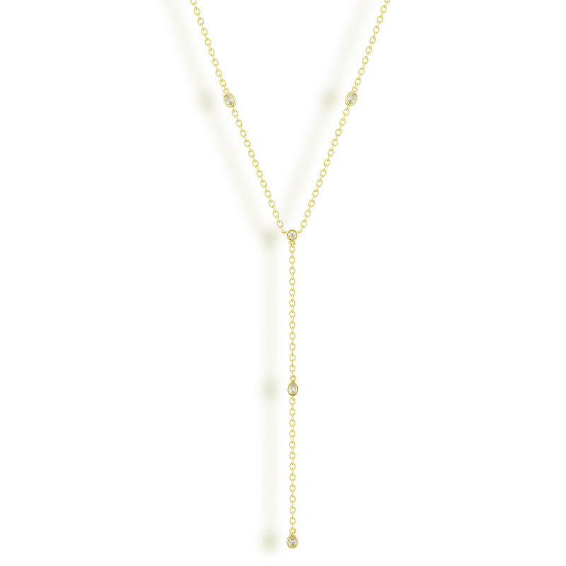 Afterglow Lariat Necklace