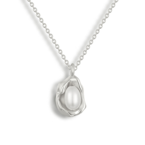 Moonlit Pearl Necklace