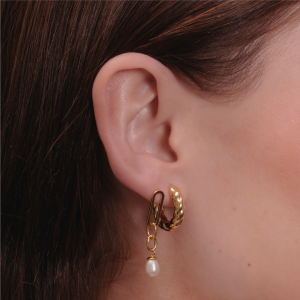 Croissant Earrings