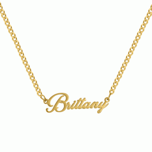 Custom/Personalized Nameplate Curb Necklace