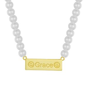 Custom/Personalized Pearl Necklace