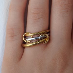 Cuffed Stacked Ring