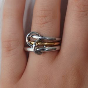 Cuffed Stacked Ring