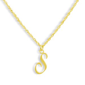 Golden Letter Necklace