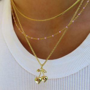 Cherry Bomb Necklace