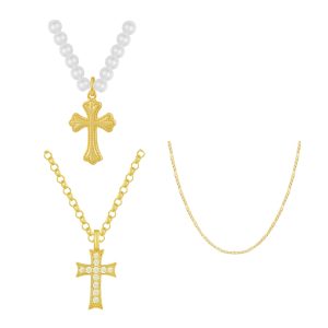 It Girl Trinity Bundle: 3 Piece Necklace Set